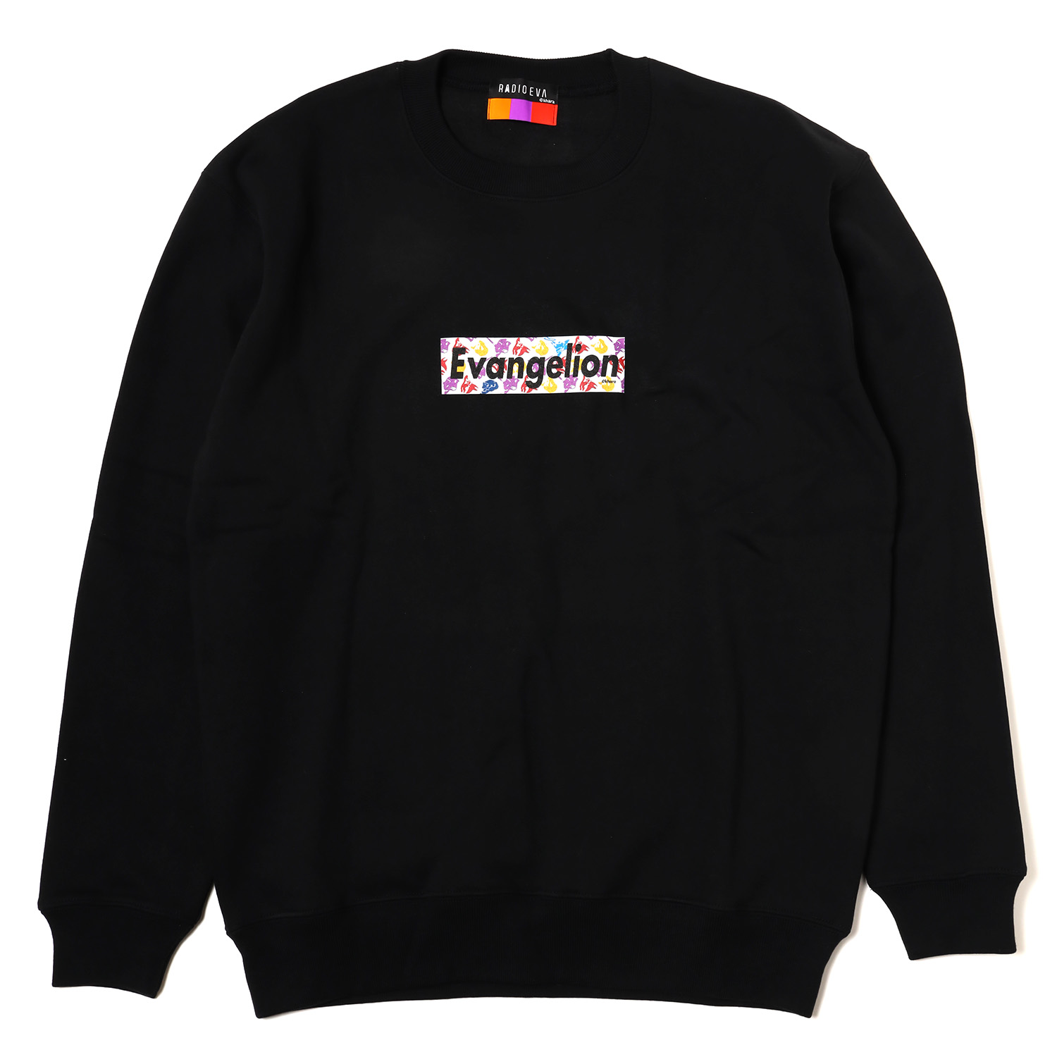 RADIO EVA A196 EVANGELION BOX LOGO CUTSEW β /BLACK(M BLACK RADIO EVA A196 EVANGELION BOX LOGO CUTSEW β /BLACK(M BLACK