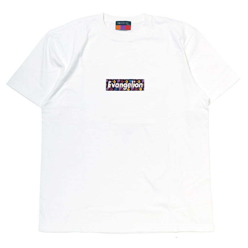 RADIO EVA A213 EVANGELION BOX LOGO T-SHirt β/BLACK(M BLACK