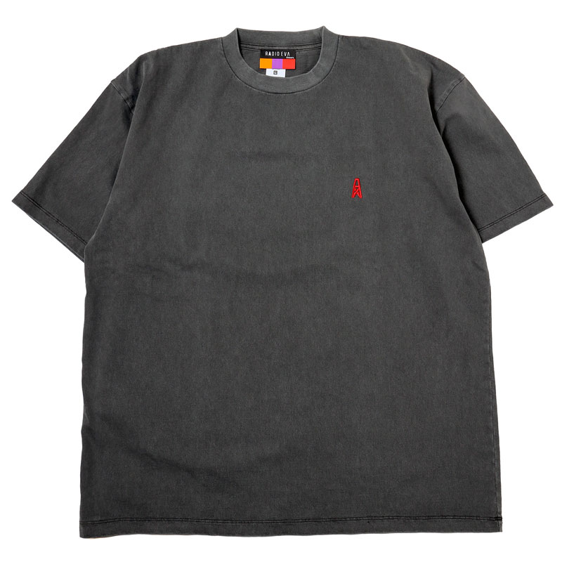 RADIO EVA A216 RADIO EVA ICON PIGMENT T-Shirt/CHARCOAL