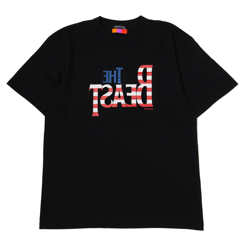 RADIO EVA A232 THE BEAST T-Shirt USA/BLACK