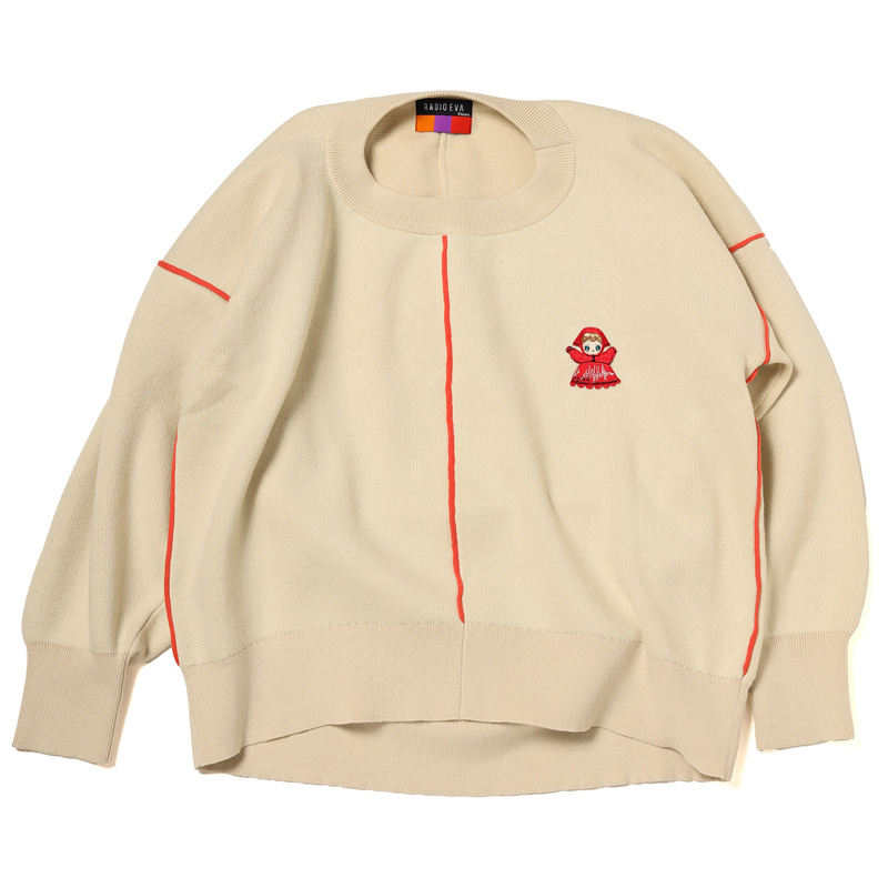 RADIO EVA A211 PUPPET Collection Cardigan/BLACK(M BLACK