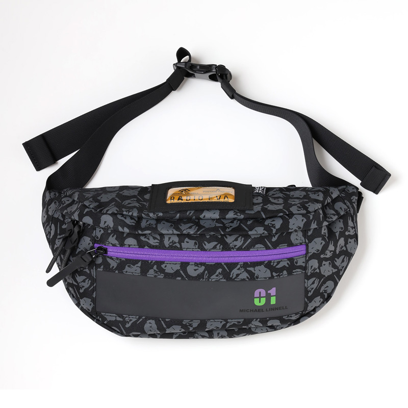 RADIOEVA A271 RADIO EVA x MICHAEL LINNELL WAIST BAG/NAVY（06