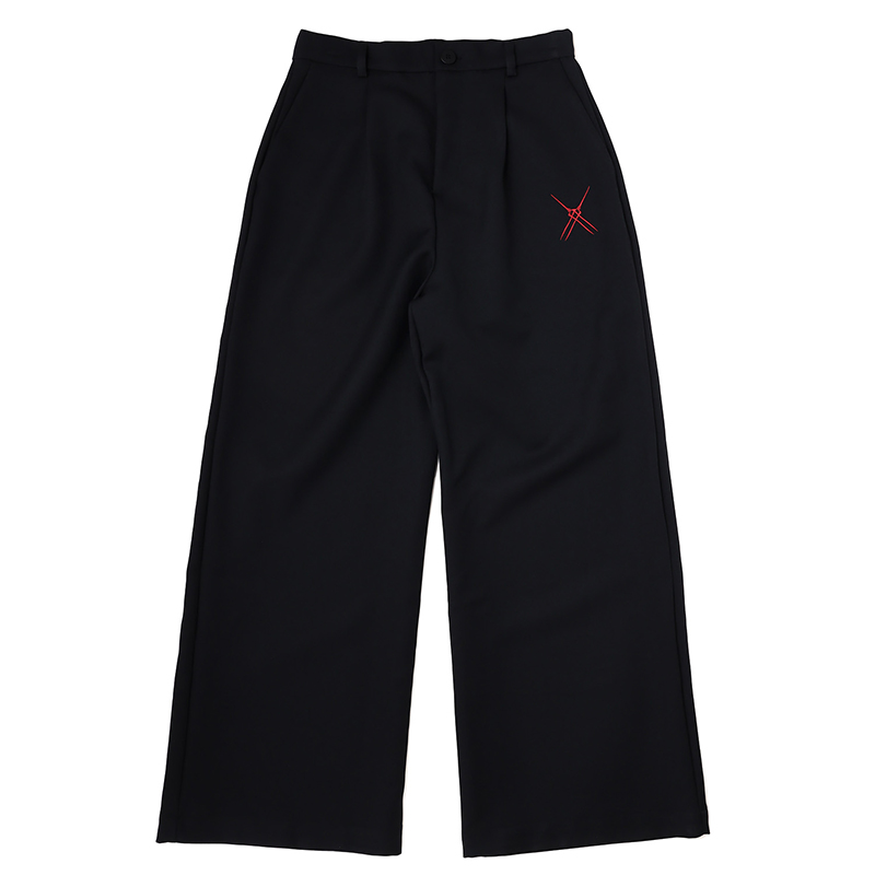 RADIO EVA A313 Longinus TUCK PANTS/BLACK