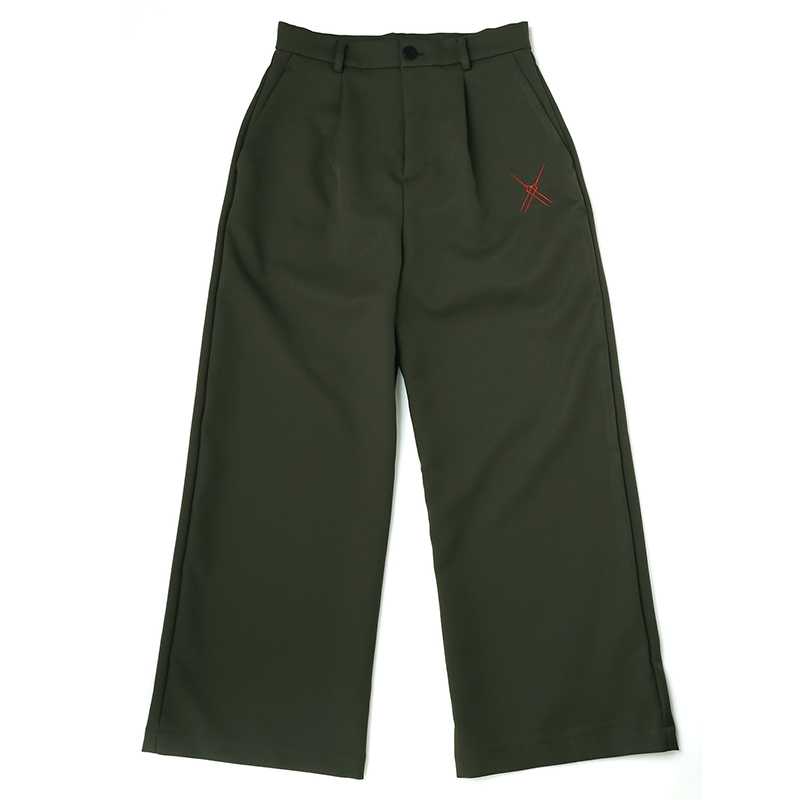 RADIO EVA A313 Longinus TUCK PANTS/OLIVE