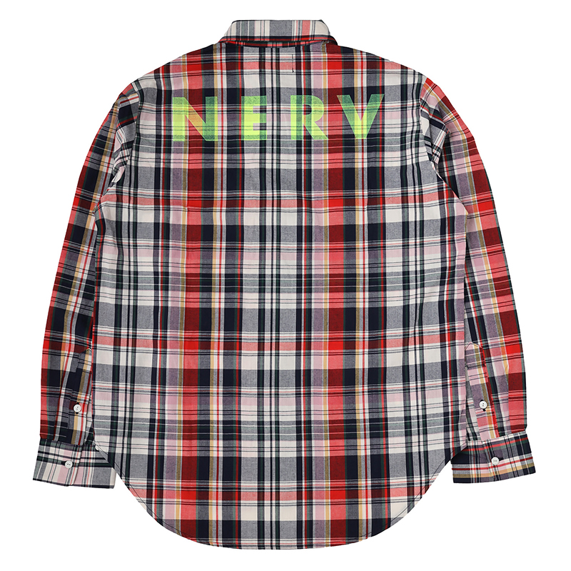 RADIO EVA A316 NERV Check Shirt（YELLOW）/YELLOW [お届け予定：2025年12月上旬]