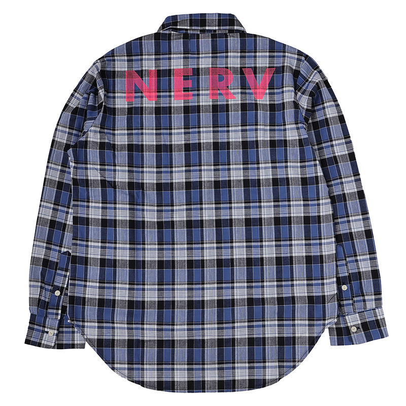 RADIO EVA A316 NERV Check Shirt（PINK）/PINK [お届け予定：2025年12月上旬]