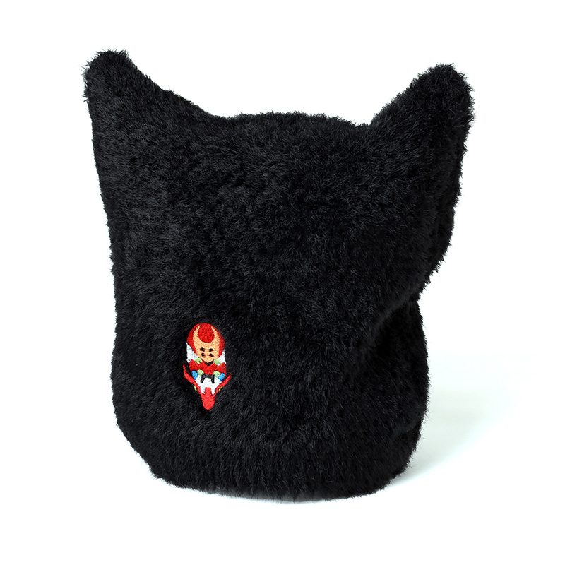 【RADIO EVA"THE 30"】C059 EVA-02 Pointed Beanie by KANGOL/BLACK [お届け予定：2025年12月下旬]