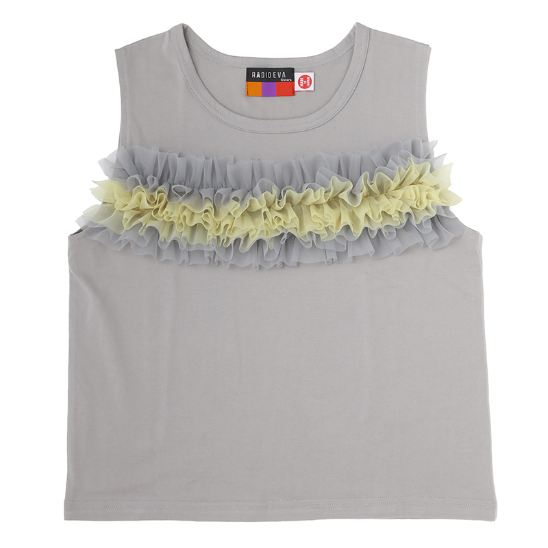 RADIO EVA A327 EVANGELION Sleeveless Cutsew/GRAY [お届け予定：2026年2月上旬]