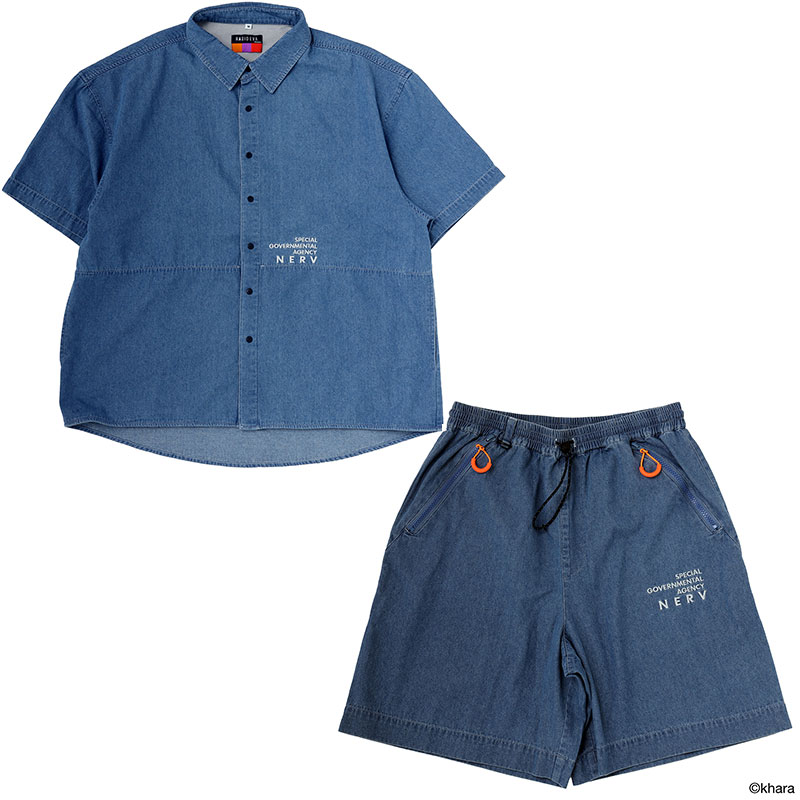 RADIO EVA A332 NERV SUMMER DENIM SUIT/BLUE [お届け予定：2026年3月下旬]