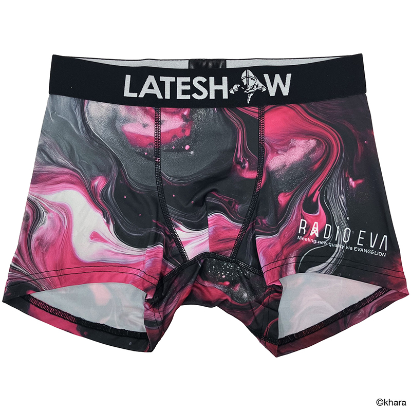 【RADIO EVA"THE 30"】 C060 EVANGELION Vortex Boxer by LATESHOW/PINK [お届け予定：2026年4月上旬]