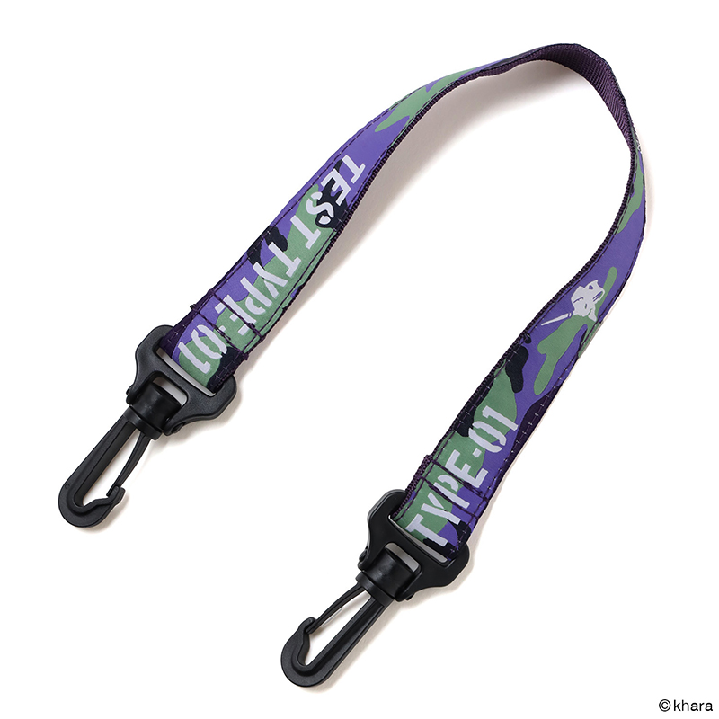 RADIO EVA A349 RADIO EVA MULTI STRAP（SHORT）/PURPLE [お届け予定：2026年11月上旬]