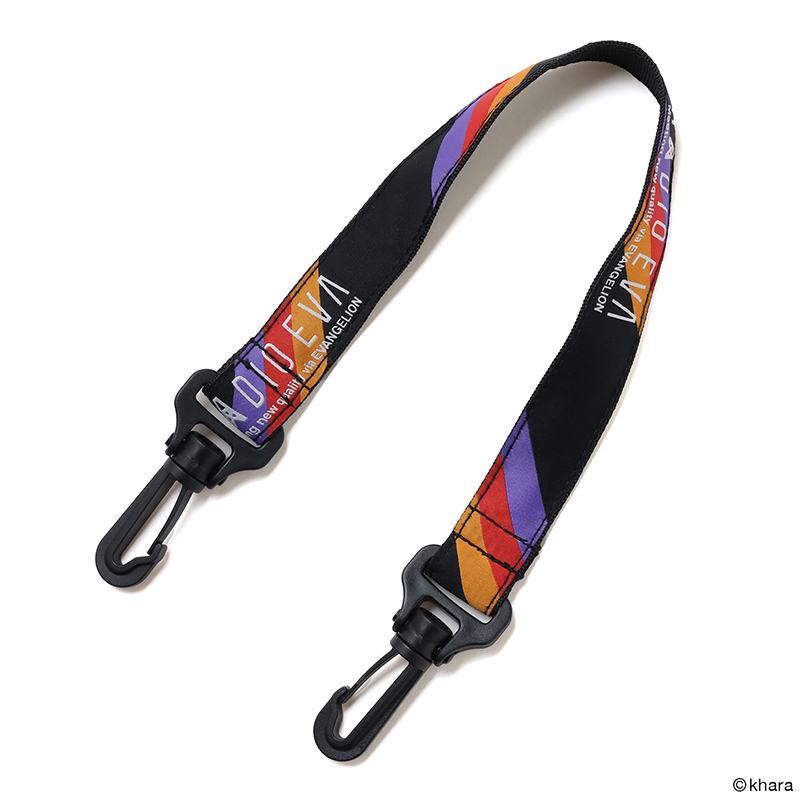 RADIO EVA A349 RADIO EVA MULTI STRAP（SHORT）/BLACK [お届け予定：2026年11月上旬]
