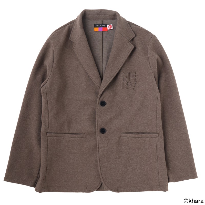 RADIO EVA A283 NERV Patch Logo Tailored Jacket/KHAKI [入荷予定：2026年11月上旬]