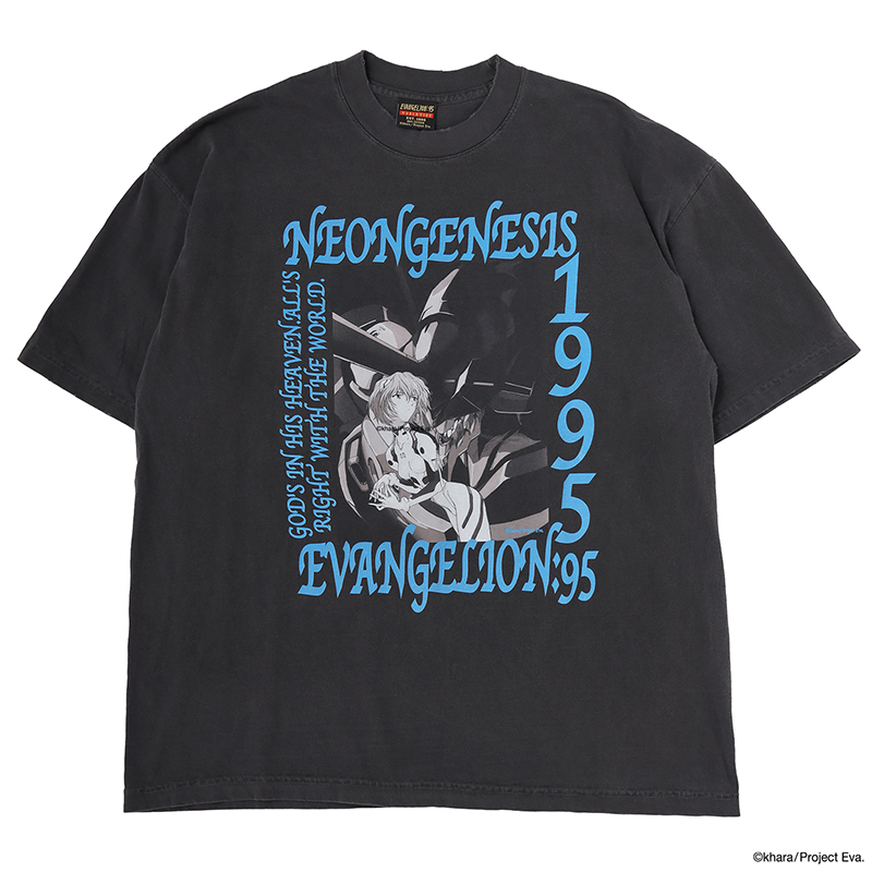 EVANGELION:95】0068 T-Shirt/BLACK(S BLACK): ファッション