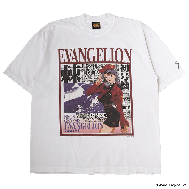 【EVANGELION:95】0087 T-Shirt/WHITE/L