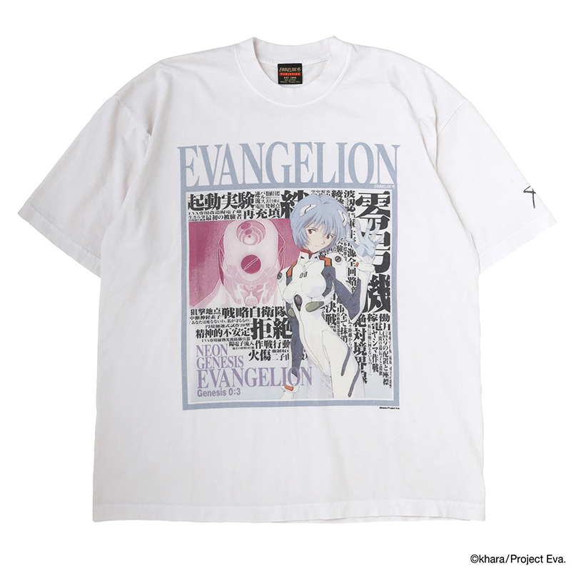 【EVANGELION:95】0088 T-Shirt/WHITE/L