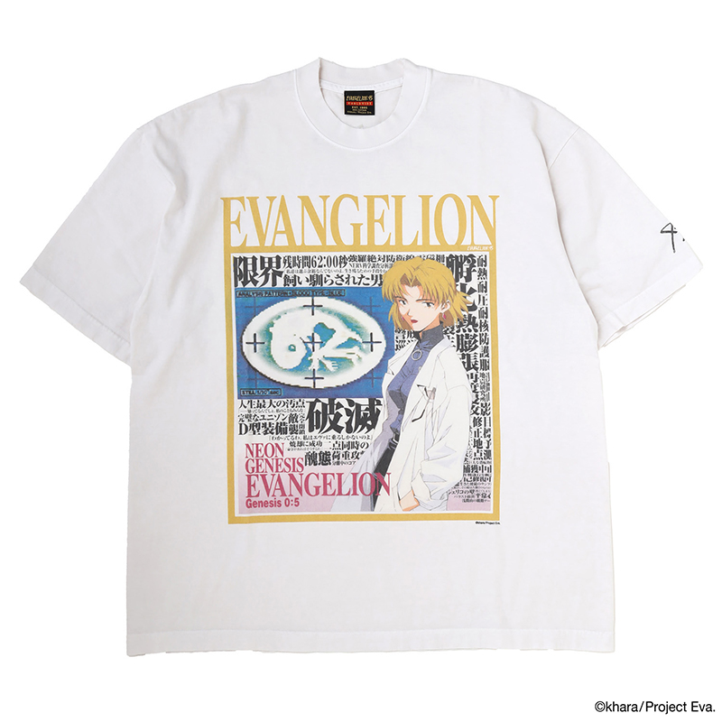 【EVANGELION:95】0090 T-Shirt/WHITE/L