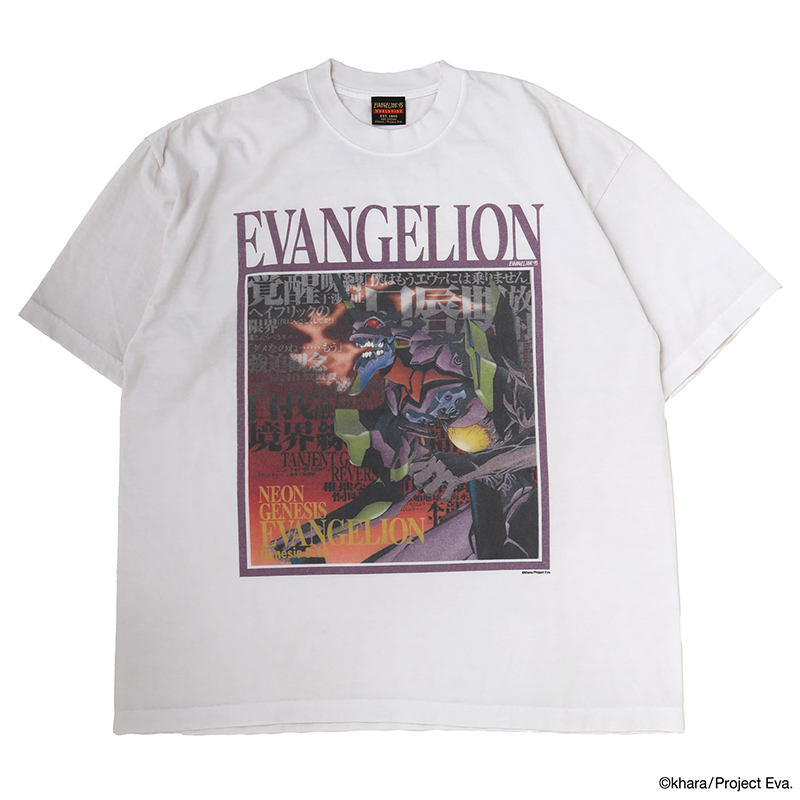 【EVANGELION:95】0095 T-Shirt/WHITE/L