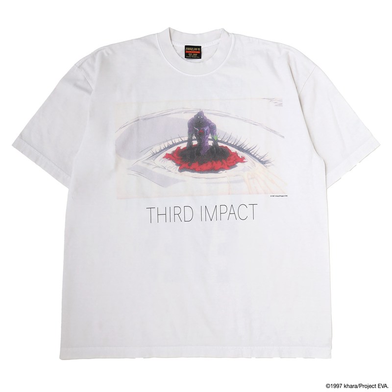 【EVANGELION:95】0107 T-Shirt/WHITE/L