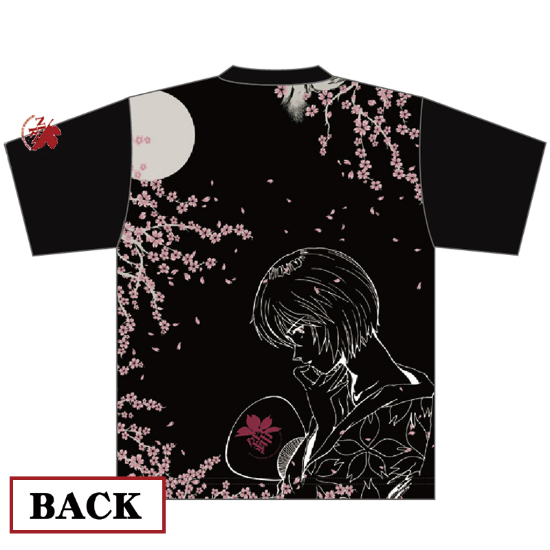 【EVA×錦】綾波レイ(着物姿)&夜桜柄／ブラック [お届け予定：2026年6月上旬]