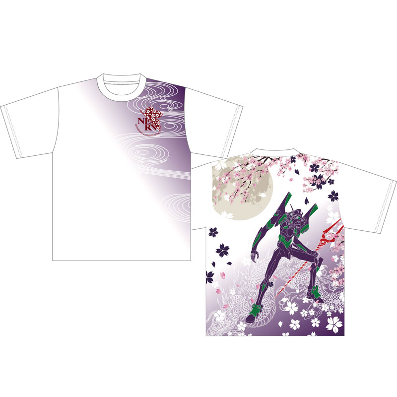EVA×錦】 雅桜x初号機 Tシャツ/黒(M 黒): ファッション