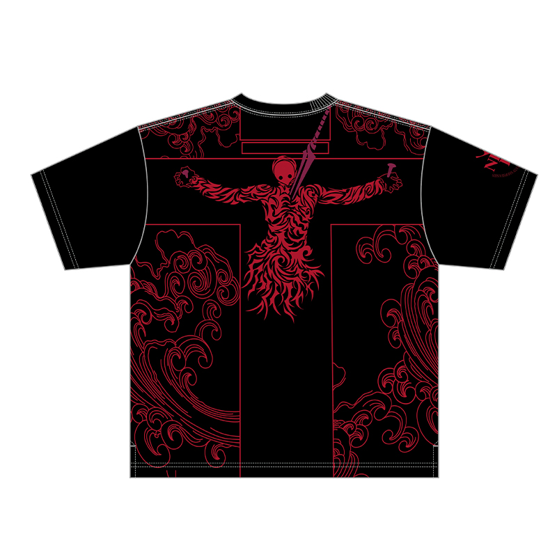 【EVAｘ錦】トライバルリリスTシャツ/黒 [お届け予定：2026年6月下旬]