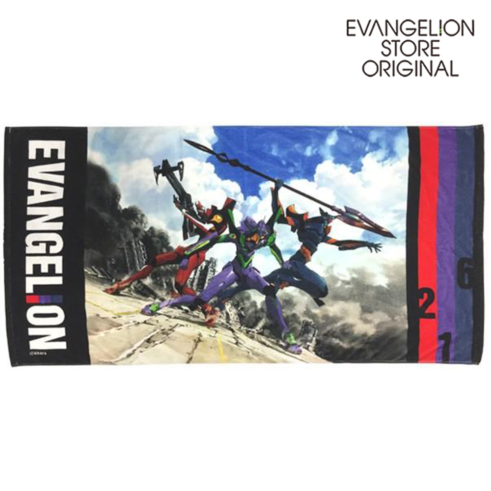 EVASTORE TOKYO-01【7周年記念】バスタオル/初号機＆2号機＆Mark.06