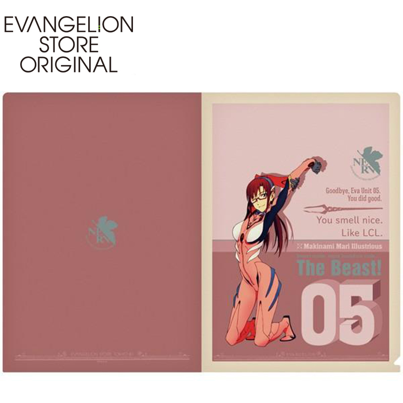 EVASTORE TOKYO-01 パイロットクリアファイル/マリ(レトロカラー)