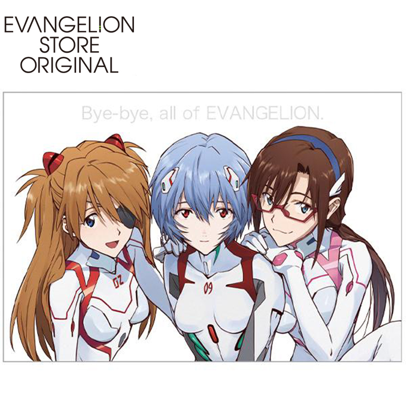 EVA STORE オリジナルポストカード/レイ＆アスカ＆マリ(錦織敦史)