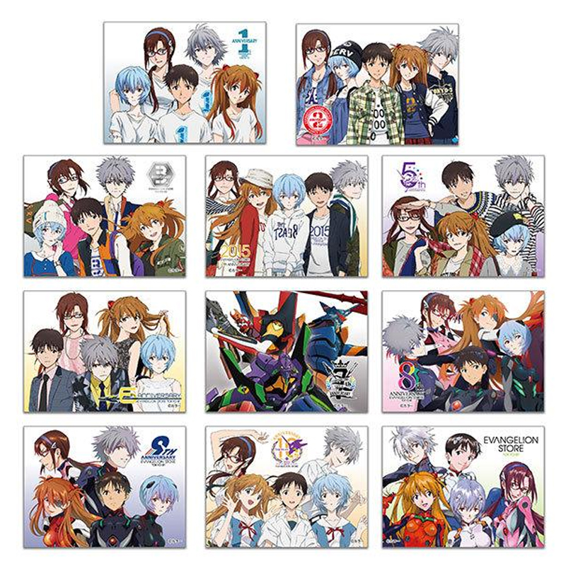 EVA STORE TOKYO-01【10周年記念】ポストカードセット(11枚入り) EVA STORE TOKYO-01【10周年記念】ポストカードセット(11枚入り)