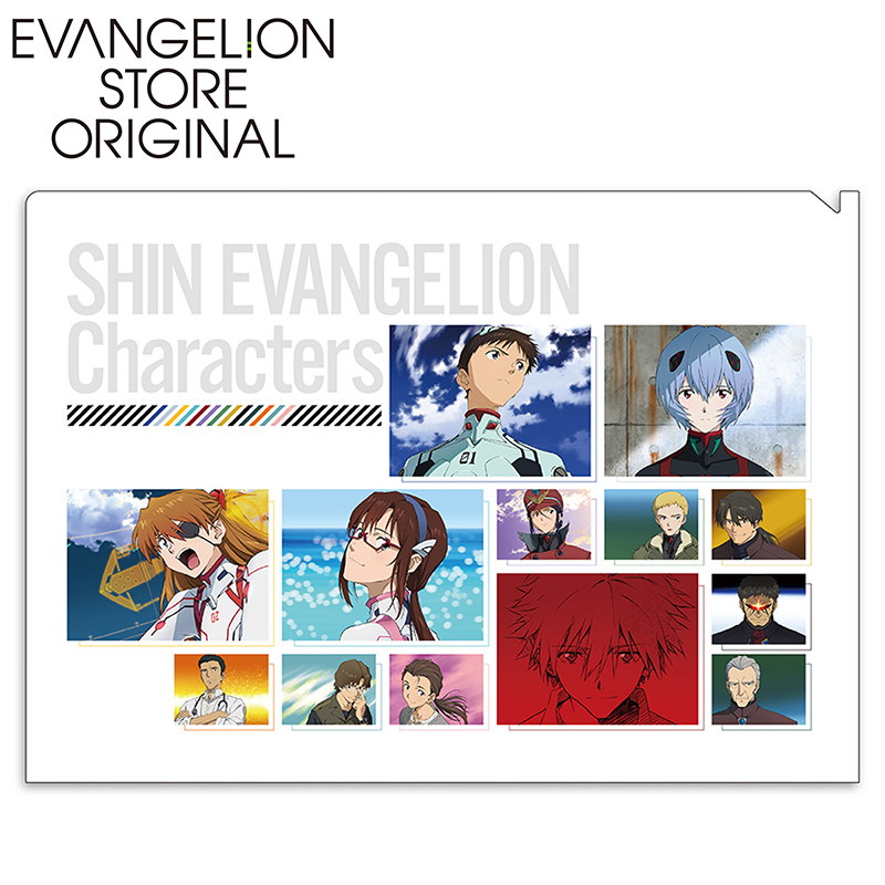 EVA STOREオリジナル クリアファイル/SHIN EVANGELION Characters