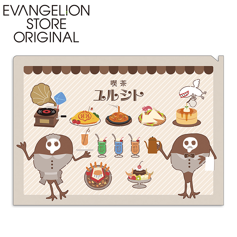 EVA STOREオリジナル クリアファイル/喫茶ユルシト