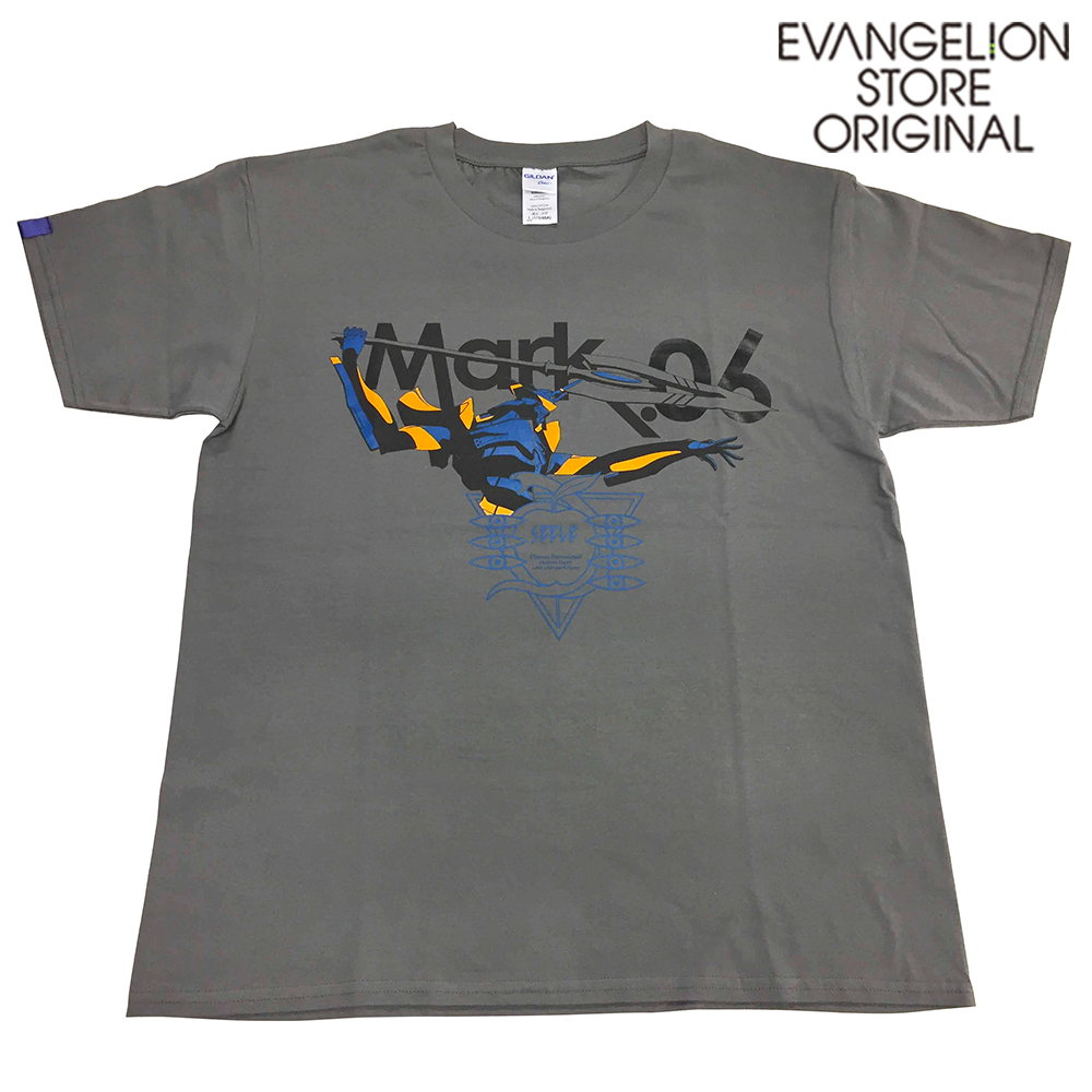 EVANGELION STORE オフィシャル エヴァコレTシャツ/機体イラスト・Mark.06/グレー