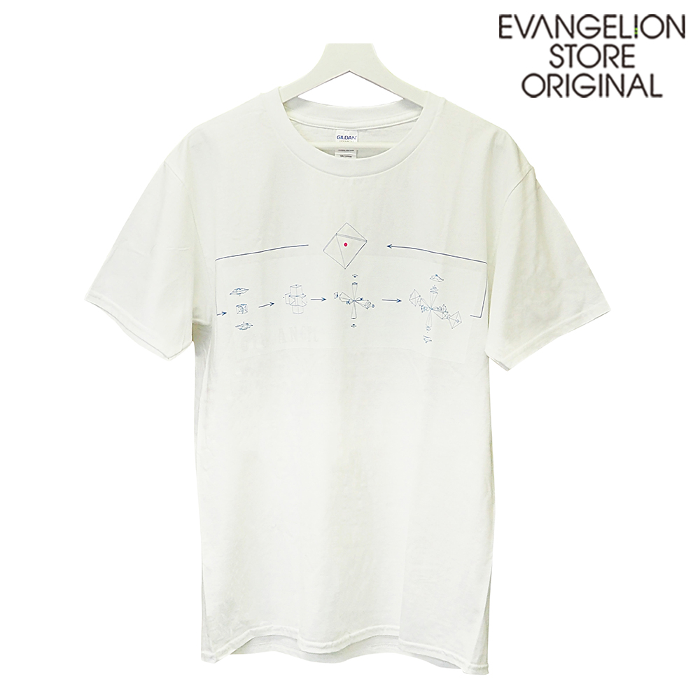 EVANGELION STORE オフィシャル エヴァコレTシャツ/6th ANGEL/白