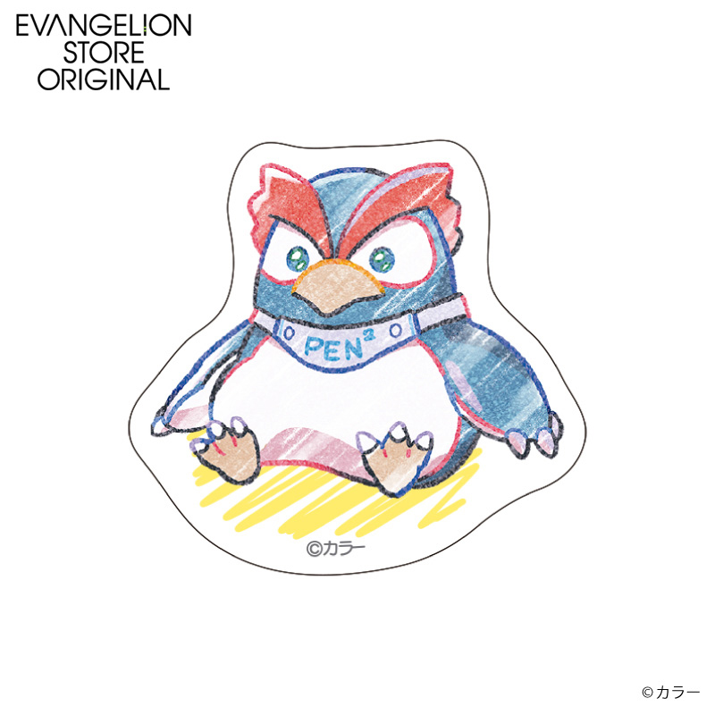 EVA STORE オリジナル ダイカットステッカー／ペンペン(ペンシルアート) [お届け予定：2026年7月上旬]