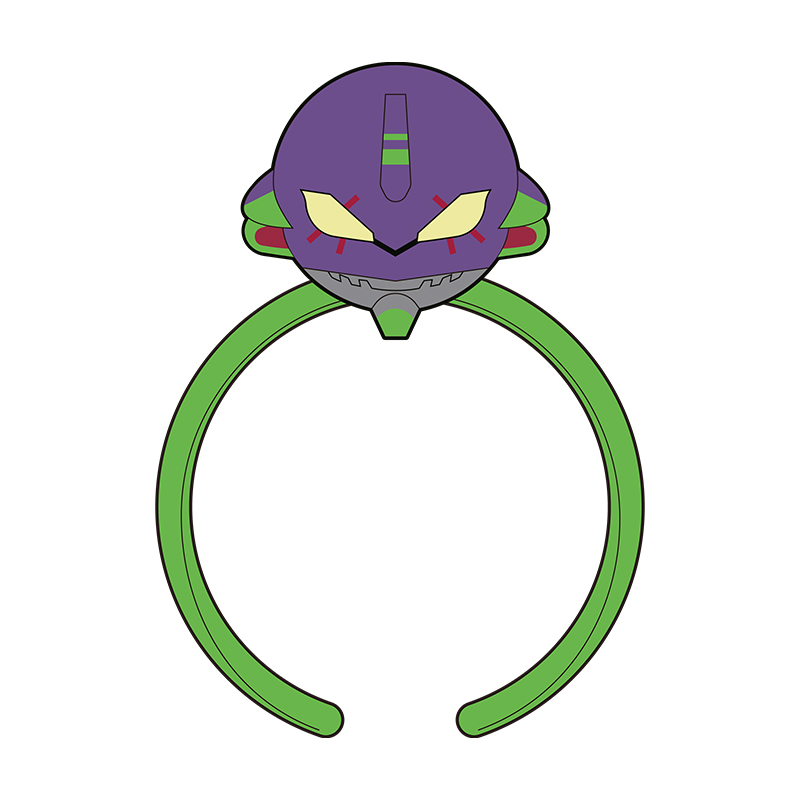 【EVANGELION:30+；】ぬいぐるみカチューシャ・初号機 [お届け予定：2026年3月中旬]