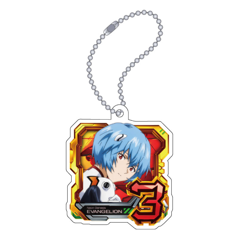 【e新世紀エヴァンゲリオン17～はじまりの記憶～】アクリルキーホルダー／通常図柄・レイ（ムービック） [お届け予定：2026年4月下旬]
