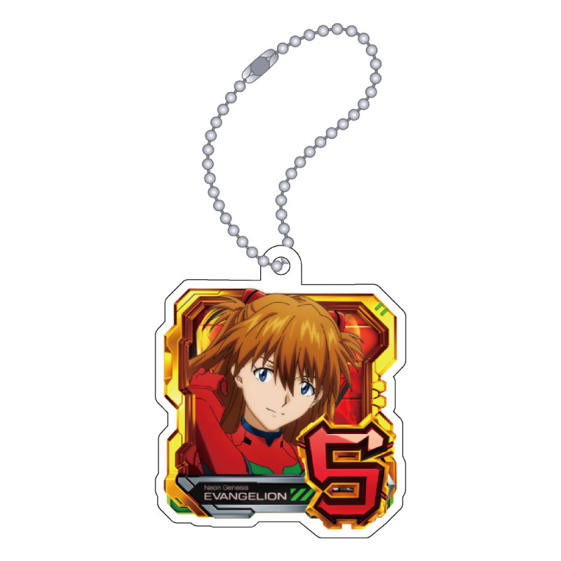 【e新世紀エヴァンゲリオン17～はじまりの記憶～】アクリルキーホルダー／通常図柄・アスカ（ムービック） [お届け予定：2026年4月下旬]