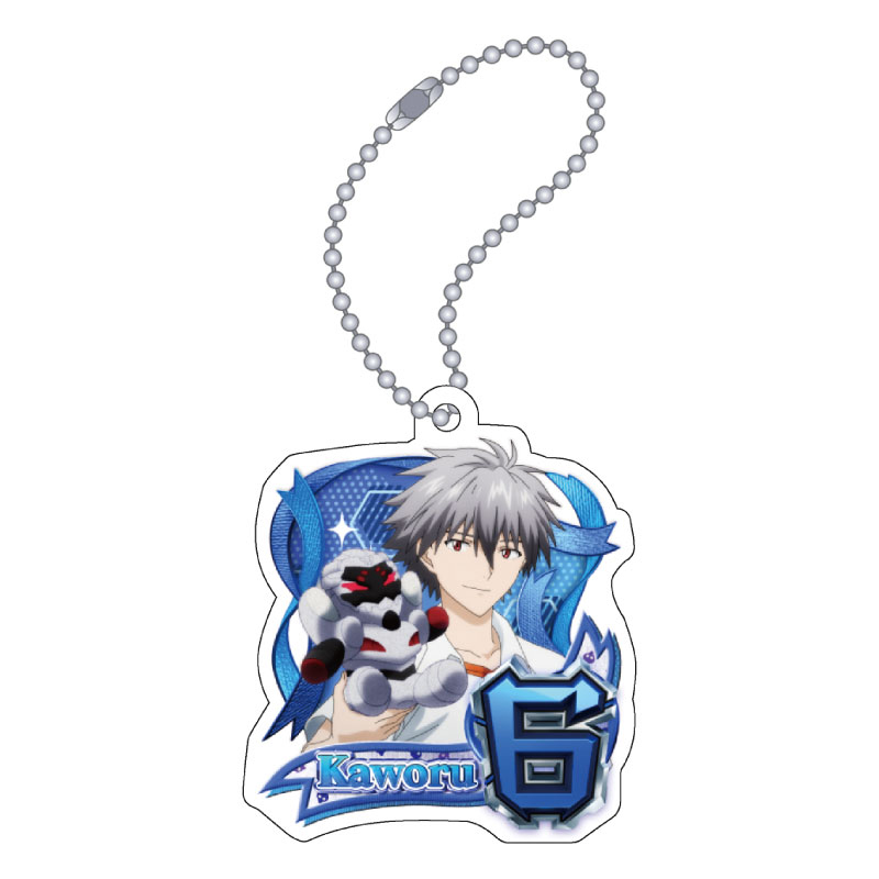 【e新世紀エヴァンゲリオン17～はじまりの記憶～】アクリルキーホルダー／特殊ステージ図柄・カヲル（ムービック） [お届け予定：2026年4月下旬]