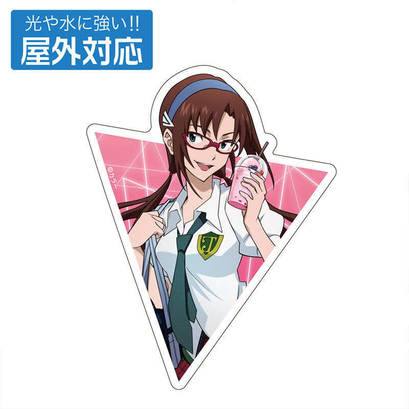 エヴァンゲリオン描きおろし真希波・マリ・イラストリアス屋外対応ステッカー制服Ver.（COSPA) [お届け予定：2026年2月下旬]