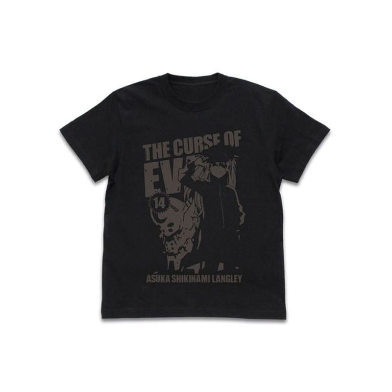 エヴァンゲリオン アスカ＆2号機Tシャツ/BLACK（COSPA）