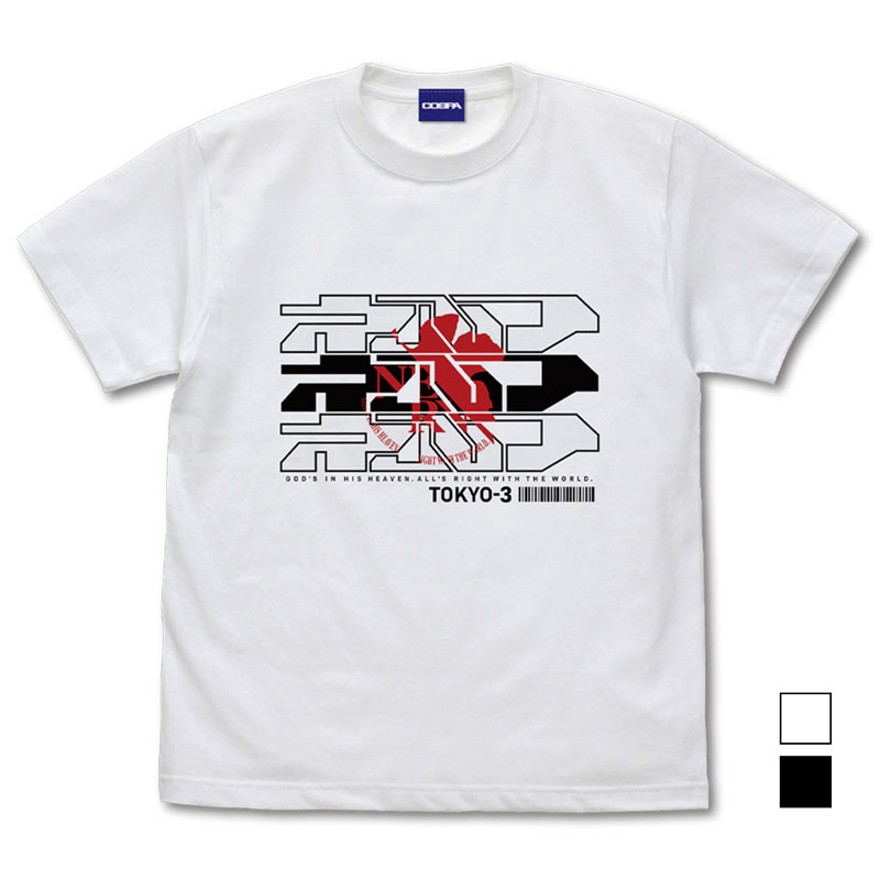 EVANGELION 月とMark.06 Tシャツ BLACK-S