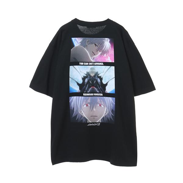 EVANGELION×Candy Stripper SCENE TEE/BLACK（KAWORU）