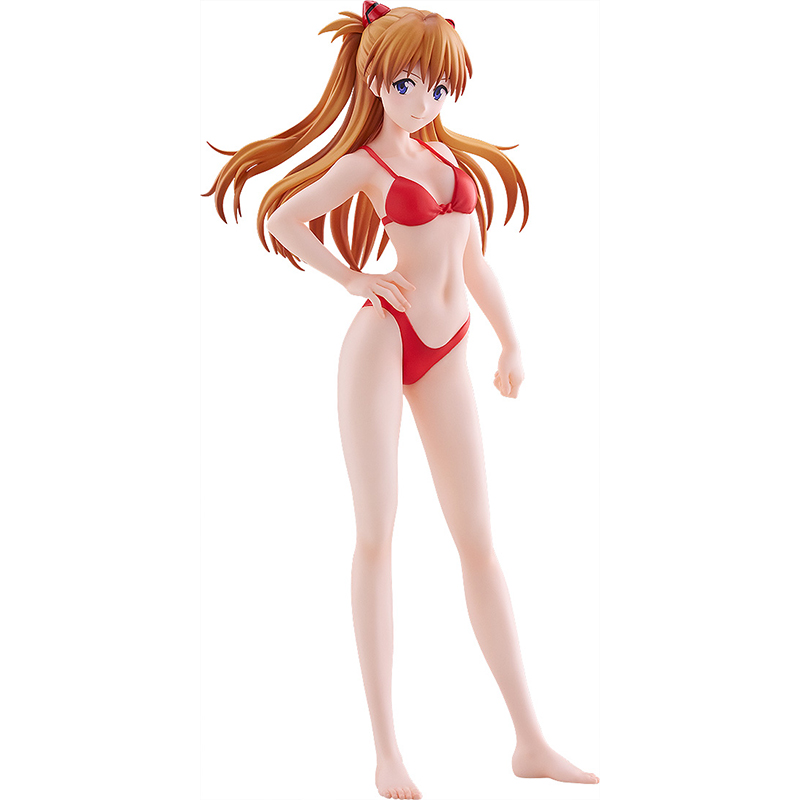 塗装済完成品フィギュアPOP UP PARADE BEACH QUEENS 式波・アスカ・ラングレー【ビキニstyle】 L size（グッドスマイルカンパニー） [お届け予定：2027年1月]