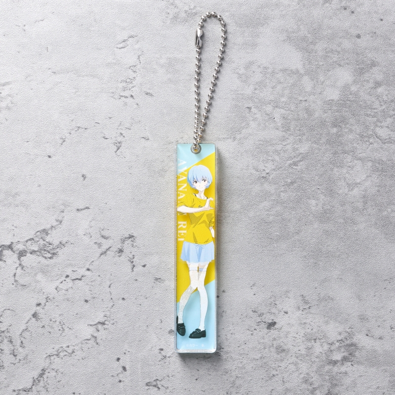 【EVANGELION:30+；】30th ANNIVERSARY OF EVANGELION ルームキー風アクリルチャーム/レイ1（バンダイ） [お届け予定：2026年3月中旬]