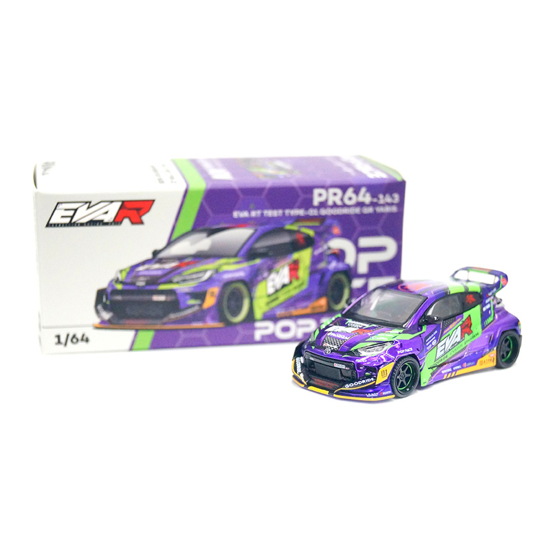 エヴァレーシング 1/64ミニカー EVA RT PRODUCTION MODEL CUSTOM