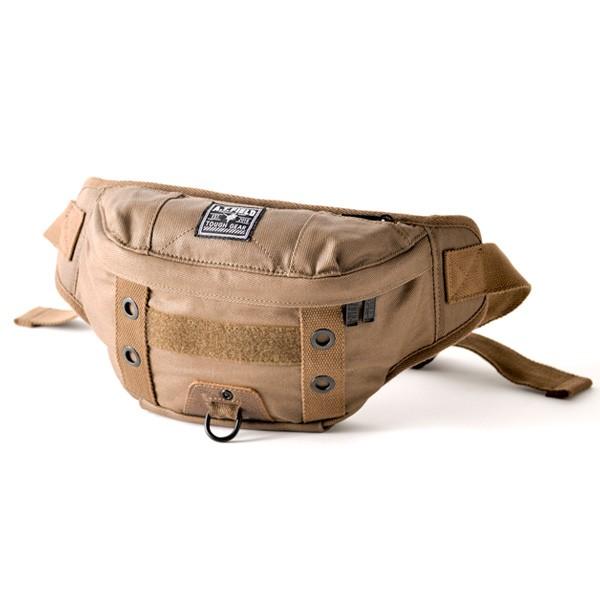 【ワークブランドA.T.FIELD】グラウンドウエストバッグ/カーキ（トップハウス）