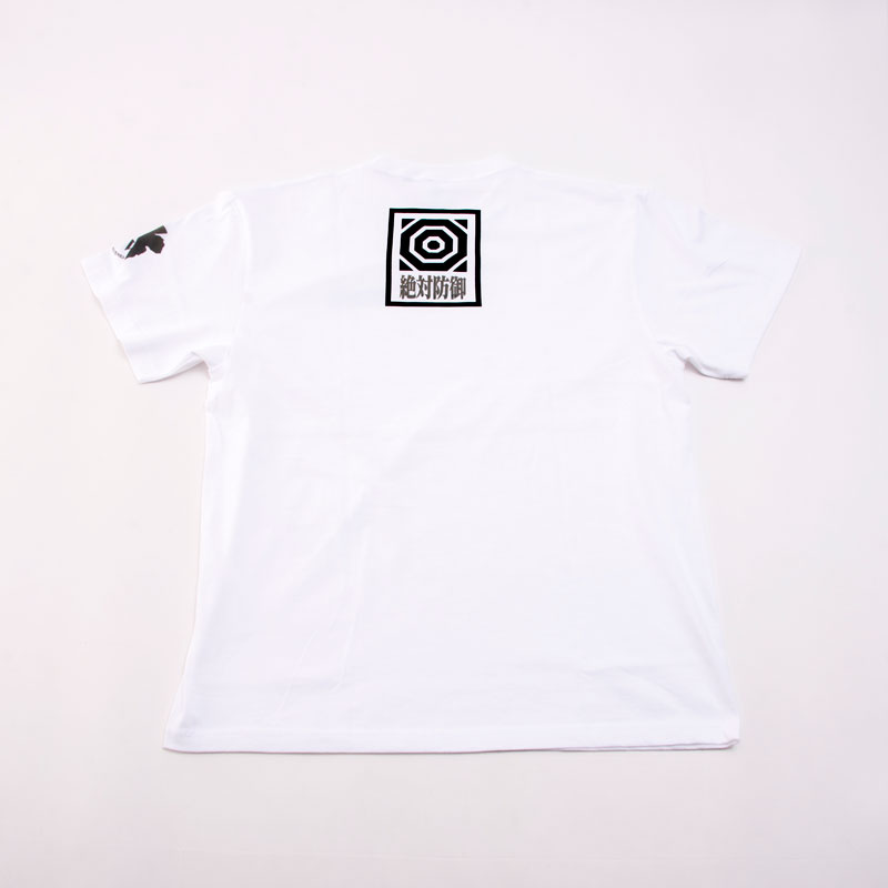 【ワークブランドA.T.FIELD】絶対防御 蓄光Tシャツ（トップハウス）/ホワイト