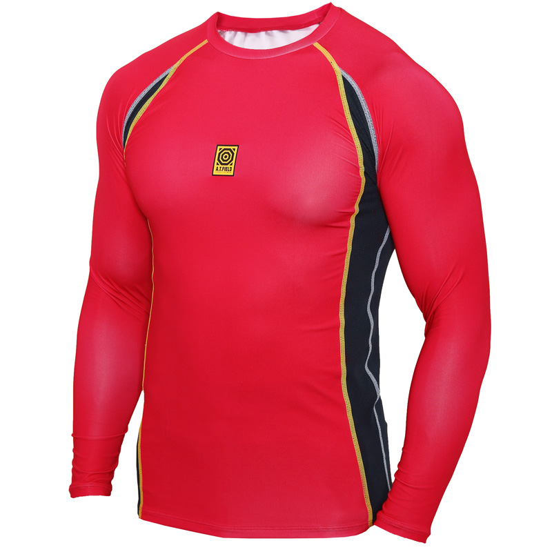 【ワークブランドA.T.FIELD】コンプレッションインナー（角利産業）/２号機（赤）