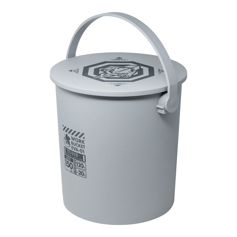 【ワークブランドA.T.FIELD】ワークバケット /初号機（角利産業）